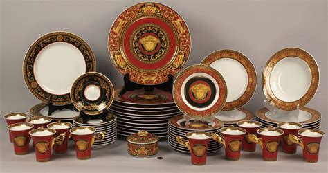 tafelservice versace|versace italian tableware label.